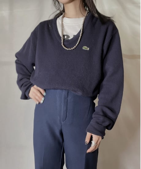 【USED】 LACOSTE Acrylic Knit ② / 220111-011