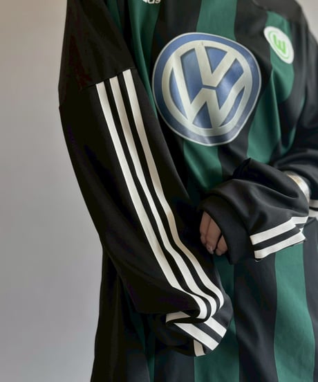 【USED】 10~11's adidas VfL Wolfsburg Soccer Shirt / 260530-024
