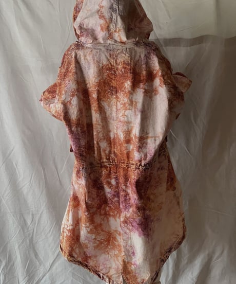 【USED】Tie Dye Dyeing USA Snow Parker②/210226-016