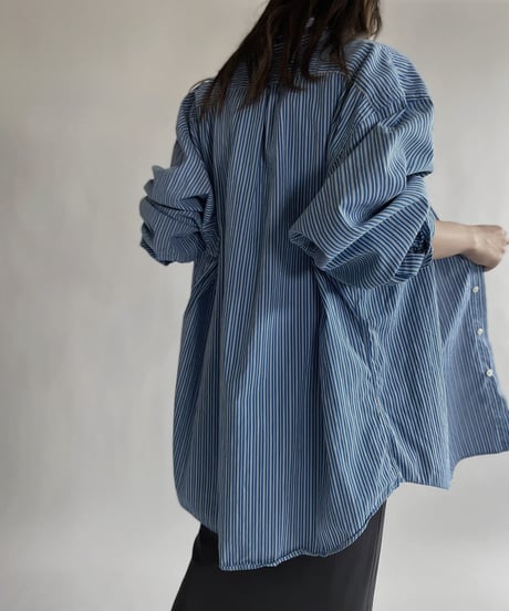 【USED】 Polo Ralph Lauren Striped Shirt / 220618-010