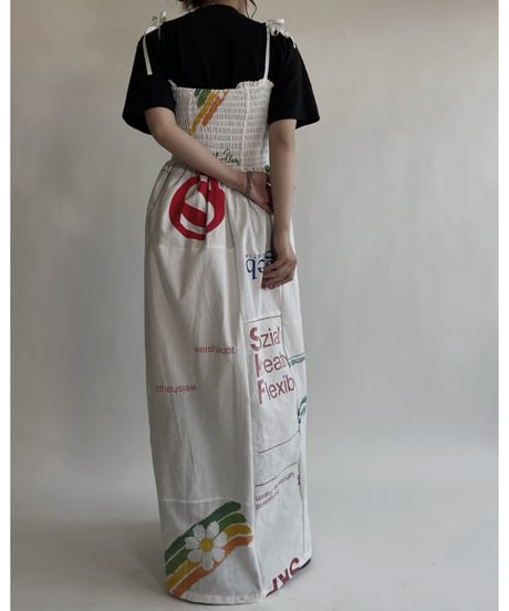 【RE;CIRCLE】RE Eco-Friendly Bag Camisole One-piece / 220512-017