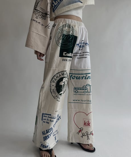 【RE;CIRCLE】 RE Eco-Friendly Bag Pants / 220804-010