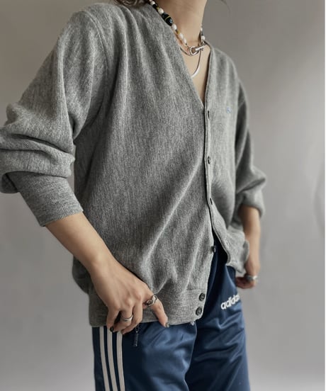 【USED】  IZOD Lacoste Acrylic Knit Cardigan / 221008-003