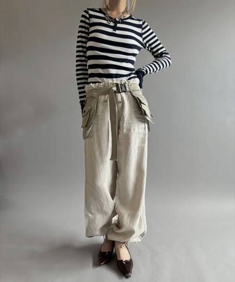 【USED】 ESPRIT 100%LINEN Pants /260613-006
