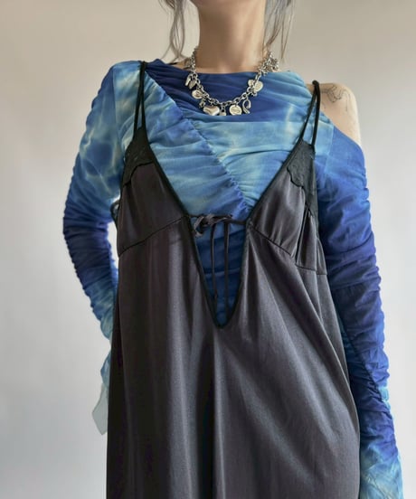 【USED】 Lingerie Long Camisole One-Piece/ 260314-016