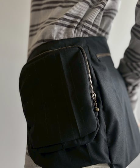 【RE;CIRCLE】  RE Suit Waist Bag / 260601-004
