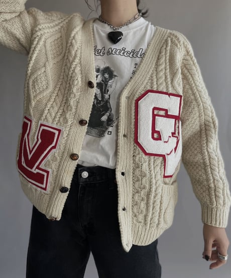 【RE;CIRCLE】 RE Wappen Alan Knit Cardigan / 221103-001