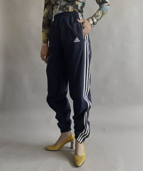 【USED】 adidas Nylon Line Pants / 230422-028