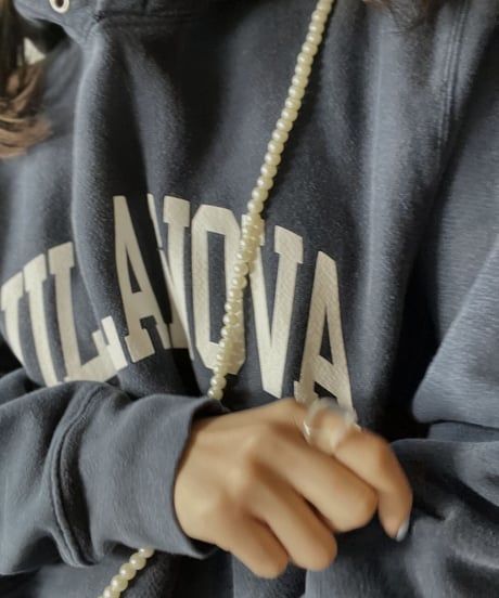 【USED】   Champion Reverse Weave Hoodie VILLANOVA/211007-035