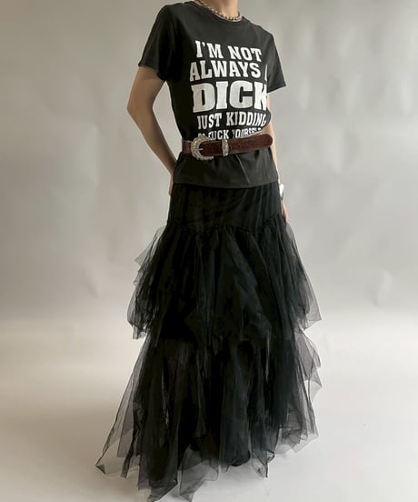 【USED】 RESIZED message T-Shirt / 250830-029