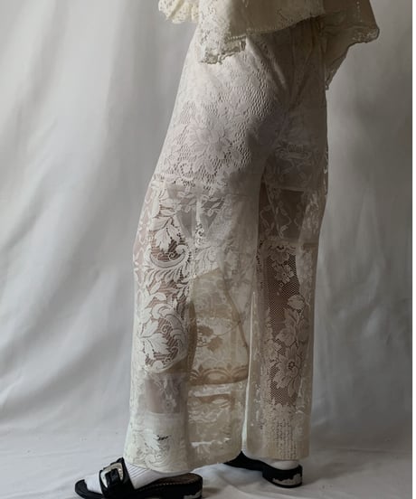 【RE;CIRCLE】 RE Lace Pants④/ 210801-067