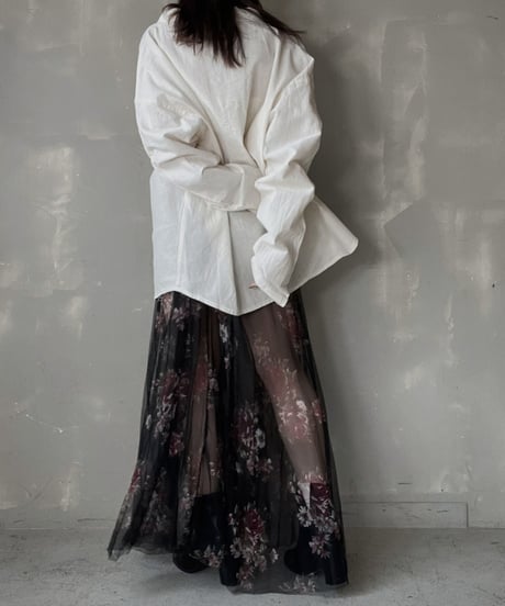 【USED】linen L/S Top/ 220312-006