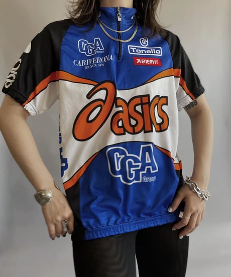 【USED】   asics Cycling Top / 230610-026
