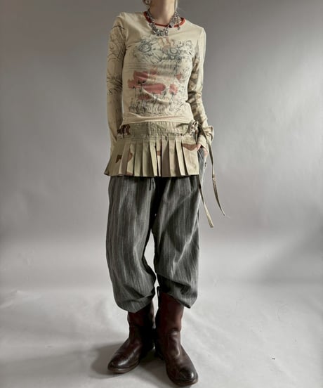 【RE;CIRCLE】 RE Military Camouflage Wrap Skirt / 260226-004