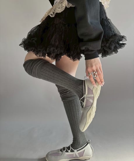 【ROCKFISH WEATHERWEAR】NICOLE WEAVING LACEUP SNEAKERS Lavender / RF1SHBE3SK007