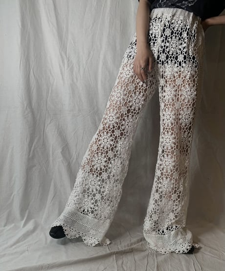 【RE;CIRCLE】 RE Lace Pants③/ 210714-003