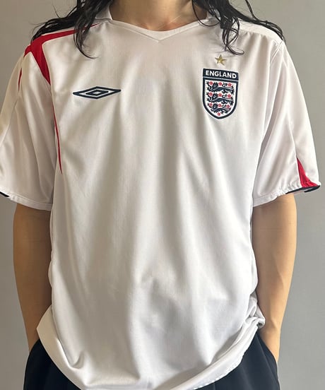 【USED 】UMBRO ENGLAND Soccer Shirt /240603-048