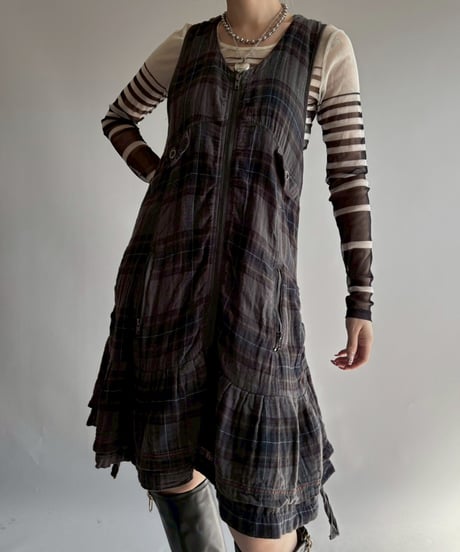 【USED】 Hooded N/S One-Piece  /251108-026