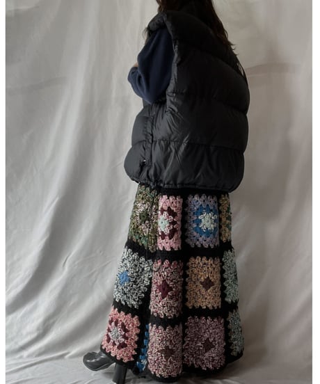 【RE;CIRCLE】 RE Granny Long Skirt⑦/211110-014