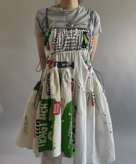 【RE;CIRCLE】RE Eco-Friendly Bag Code Camisole Middle One-piece / 240613-001