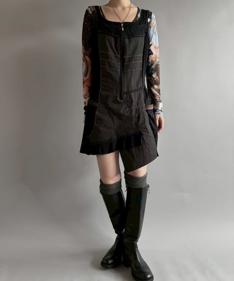 【USED】 Design Camisole One-piece  /250927-018