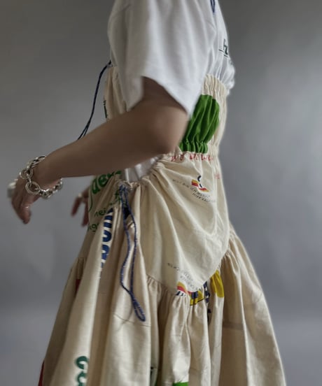 【RE;CIRCLE】RE Eco-Friendly Bag Code Camisole Middle One-piece / 240516-032
