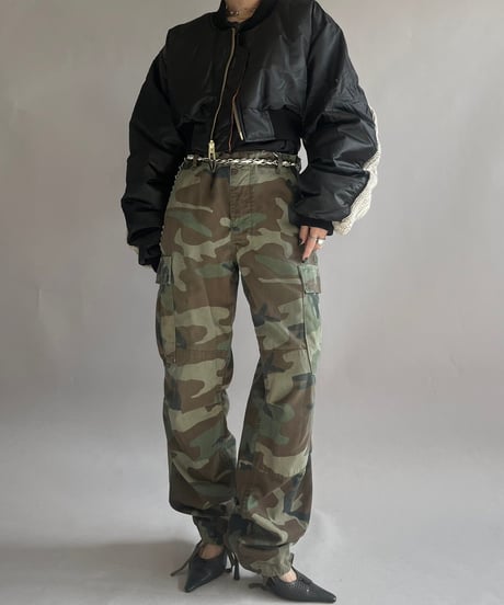 【RE;CIRCLE】 RE MA1 × Alan Knit Short Jacket / 241219-001