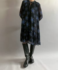 【USED】 Star Design Sheer One-Piece  /251012-003