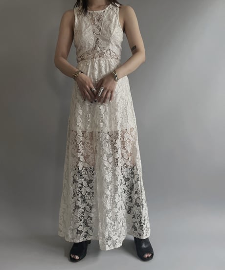 【USED】 Lace One-piece / 230624-007