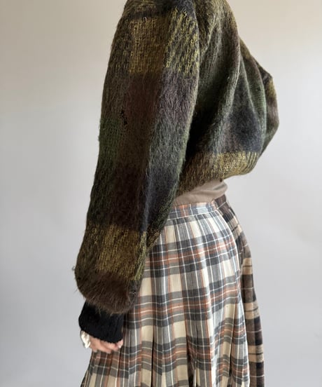 【USED】 60's Vintage Mohair Knit Top /250102-019
