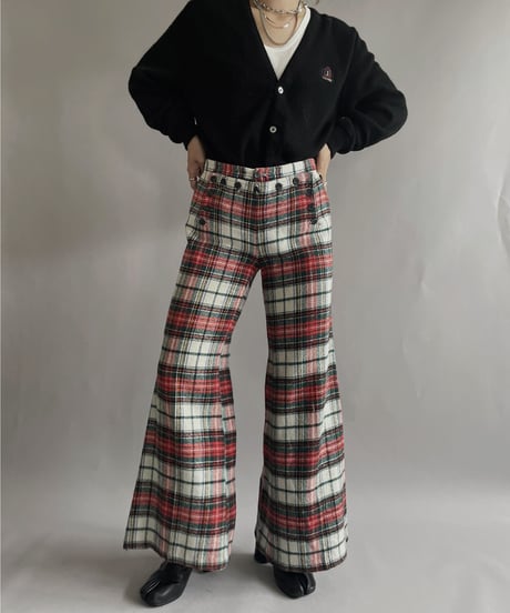【USED】  Checked Pants / 221008-007