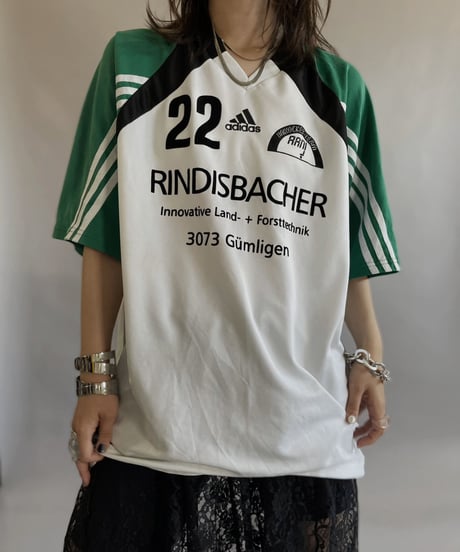 【USED】    adidas S/S Raglan Game Shirt / 230610-009