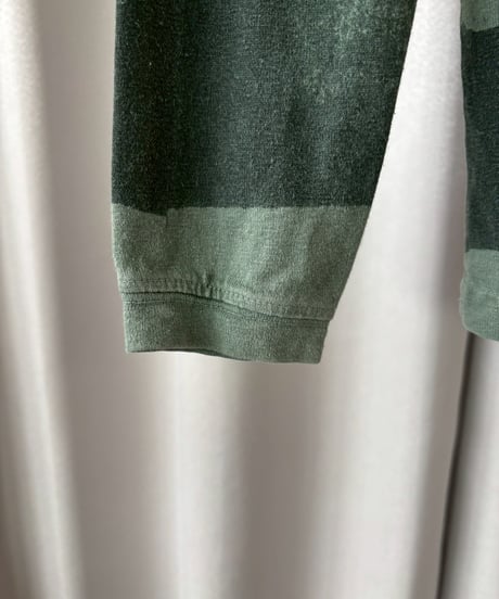 【USED】 Border pattern L/S Tee / 260418-014