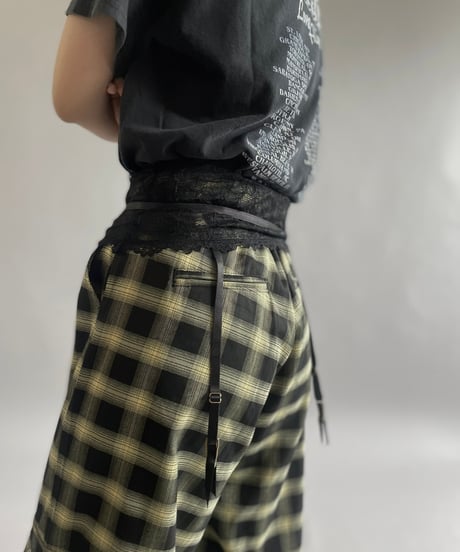 【USED】 Lace Patterned N/S Top /240713-020