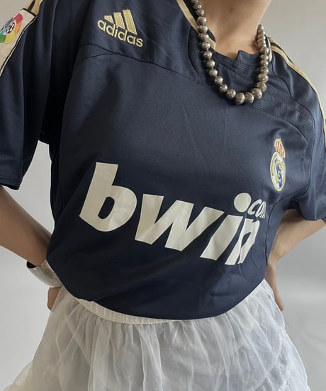【USED】 REAL MADRID Soccer Shirt /240831-026