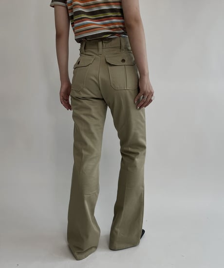 【USED】  Dickies Cotton Flare Pants / 220730-018