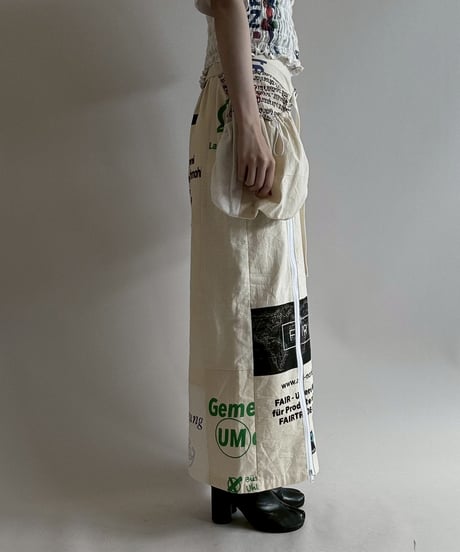 【RE;CIRCLE】RE Eco-Friendly Bag Belt Bag Skirt  / 250626-014