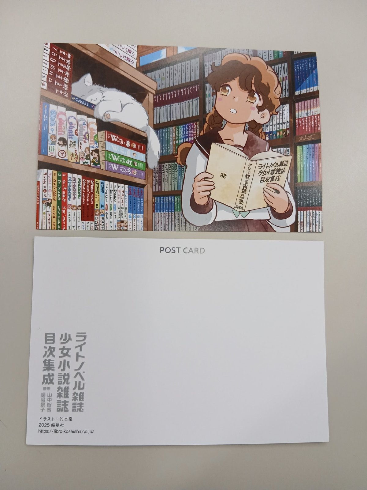 ライトノベル雑誌・少女小説雑誌目次集成【帯イラストのポストカード付