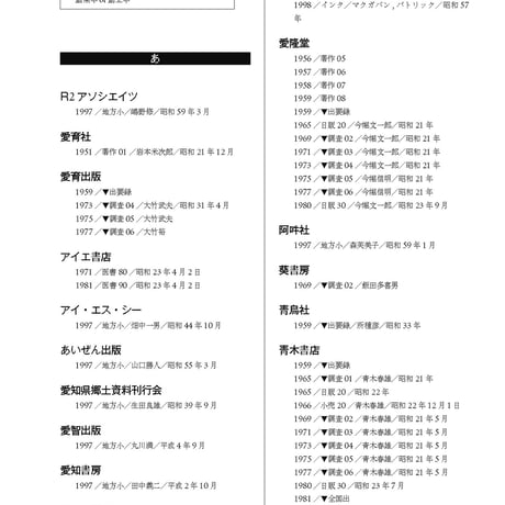 出版社〈ミニ社史〉横断索引　2300社の自社紹介が見つかる