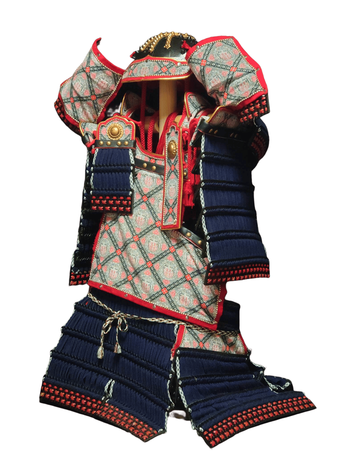 手づくり大鎧 -大山祇神社所蔵 紺絲縅鎧(河野通信鎧) 風- | 鎌倉武士の店