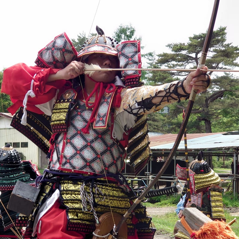 国宝楯無鎧（小桜韋威鎧兜大袖付）菅田天神社認定限定品　大きさ２分の１ 国宝-工芸｜小桜韋威鎧（楯無鎧）［菅田天神社/山梨］ | WANDER