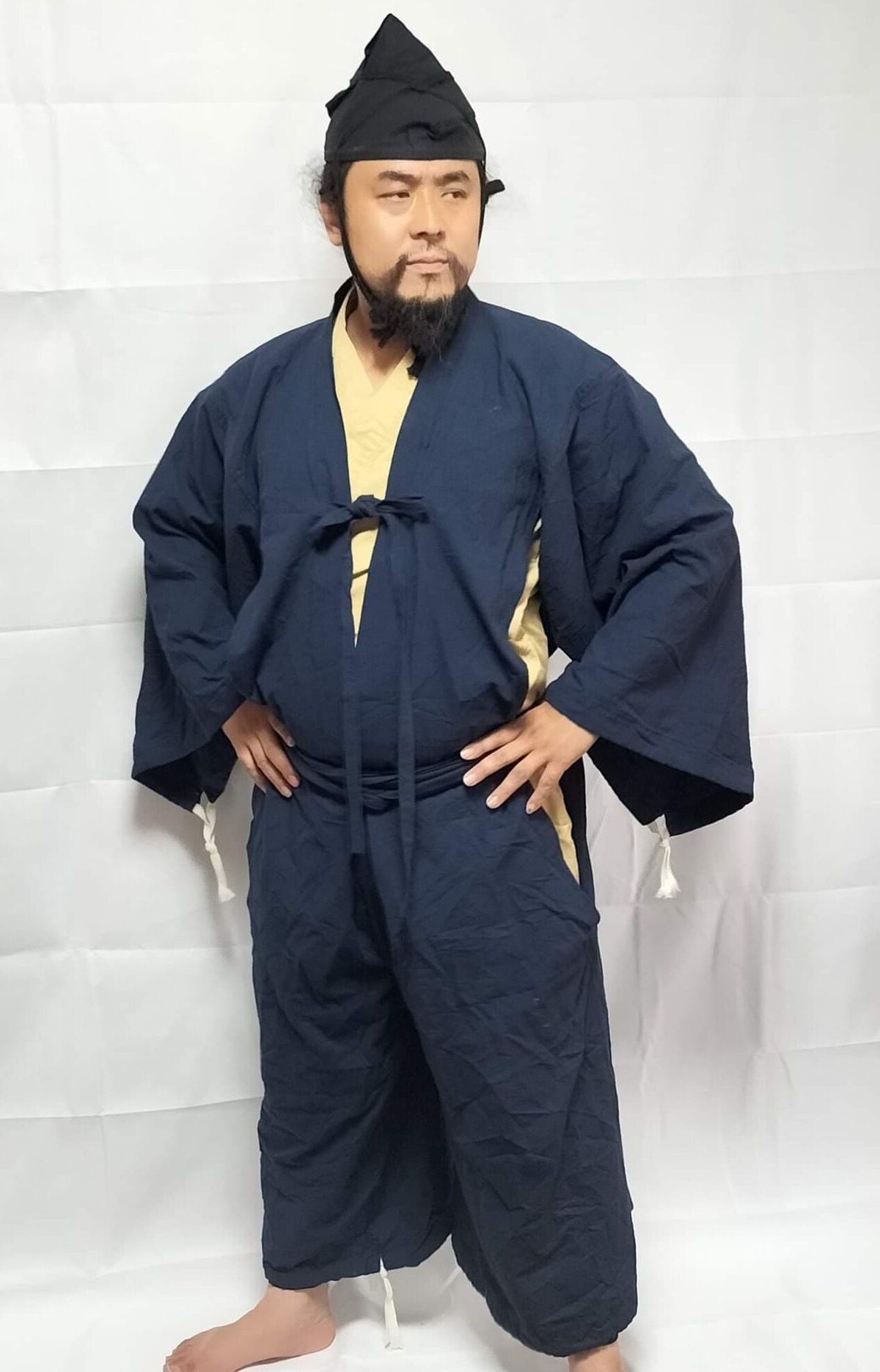 受注生産】手づくり鎌倉直垂(綿) -騎馬武者には必須の古式直垂- | 鎌倉