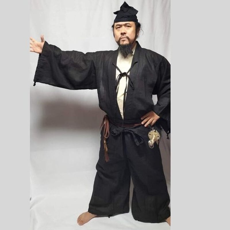 受注生産】手づくり鎌倉直垂(麻) -騎馬武者には必須の古式直垂