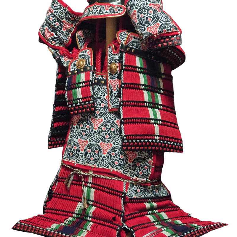 手づくり大鎧 -大山祇神社所蔵 沢潟縅鎧(延喜の鎧) 風- | 鎌倉武士の店