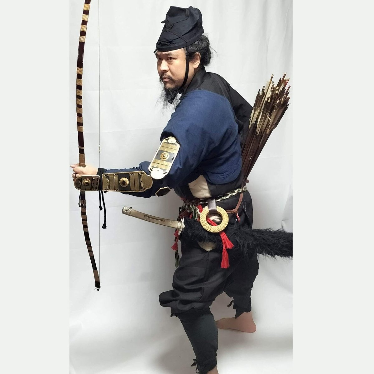 受注生産】手づくり鎌倉直垂(麻) -騎馬武者には必須の古式直垂- | 鎌倉