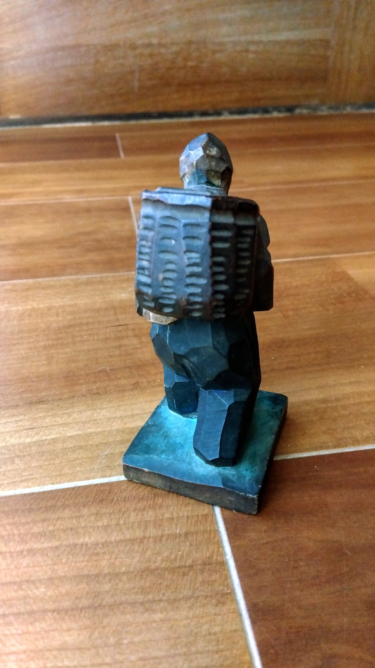 木製農夫の彫刻 USED】木彫り 農夫 | Bis&Ket DIY shop