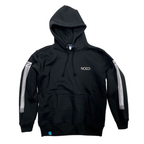 NODD GEOMETRY【PULL HOODIE BLACK】