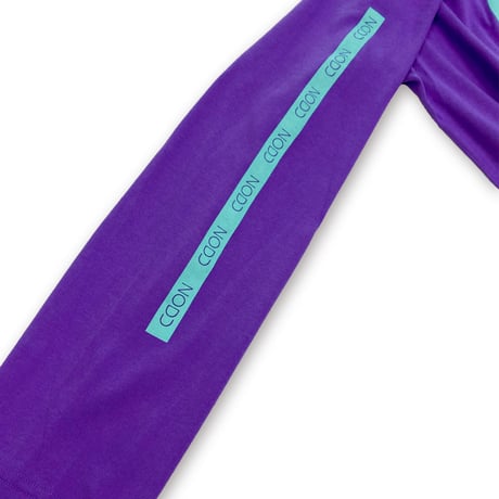 The Composition【LONG  T-SHIRT PURPLE】