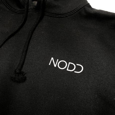 NODD GEOMETRY【PULL HOODIE BLACK】