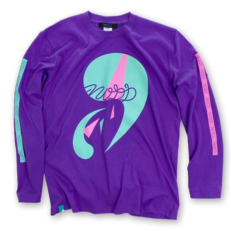 The Composition【LONG  T-SHIRT PURPLE】